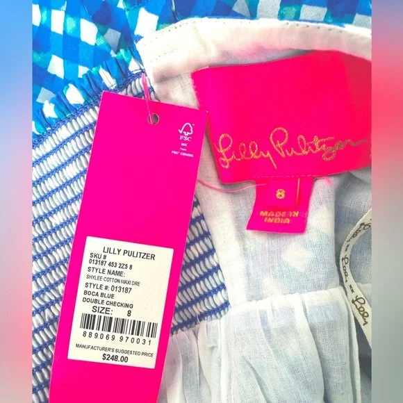 Lilly Pulitzer Maxi Dress Shylee - Picture 7 of 9